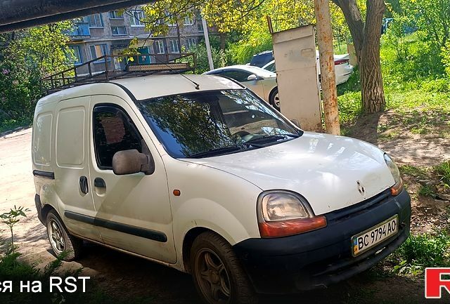 Белый Рено Кенгу, объемом двигателя 1.9 л и пробегом 400 тыс. км за 1700 $, фото 1 на Automoto.ua