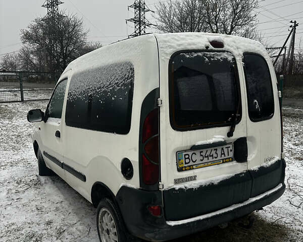 Белый Рено Кенгу, объемом двигателя 1.87 л и пробегом 450 тыс. км за 1500 $, фото 1 на Automoto.ua
