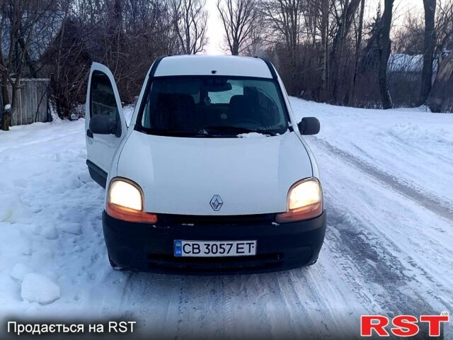 Белый Рено Кенгу, объемом двигателя 1.2 л и пробегом 400 тыс. км за 2800 $, фото 1 на Automoto.ua