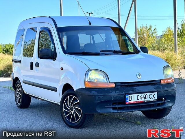 Белый Рено Кенгу, объемом двигателя 1.9 л и пробегом 265 тыс. км за 3000 $, фото 1 на Automoto.ua