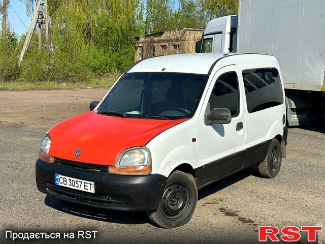 Белый Рено Кенгу, объемом двигателя 1.1 л и пробегом 407 тыс. км за 1800 $, фото 1 на Automoto.ua
