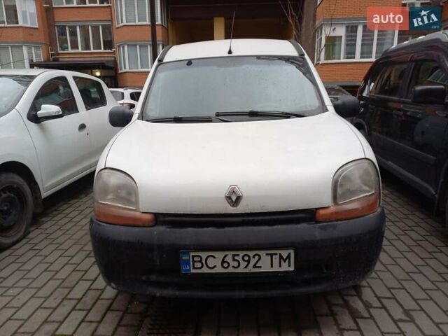 Белый Рено Кенгу, объемом двигателя 1.9 л и пробегом 311 тыс. км за 2600 $, фото 1 на Automoto.ua