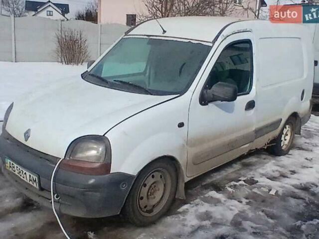 Белый Рено Кенгу, объемом двигателя 1.9 л и пробегом 300 тыс. км за 400 $, фото 1 на Automoto.ua