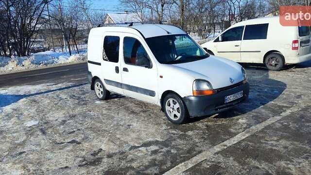 Белый Рено Кенгу, объемом двигателя 1.5 л и пробегом 406 тыс. км за 3000 $, фото 1 на Automoto.ua
