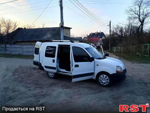 Білий Рено Кєнгу, об'ємом двигуна 1.9 л та пробігом 298 тис. км за 3500 $, фото 1 на Automoto.ua