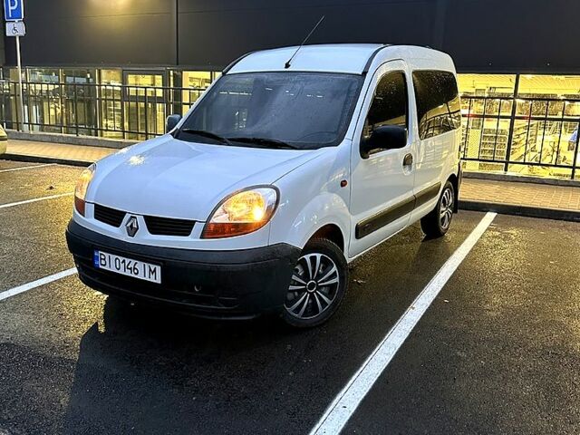 Белый Рено Кенгу, объемом двигателя 1.5 л и пробегом 181 тыс. км за 4500 $, фото 1 на Automoto.ua