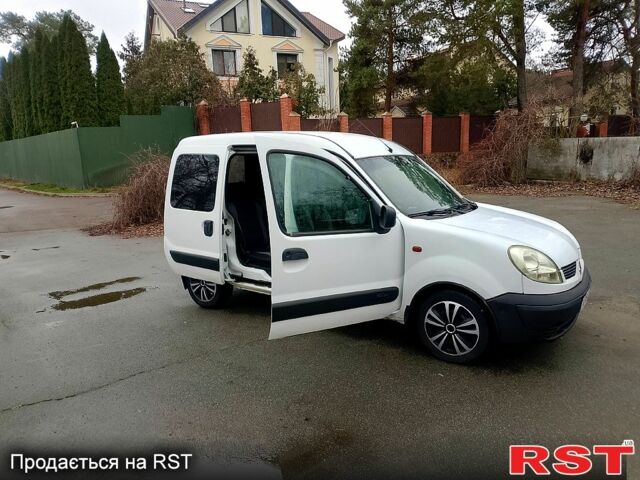 Белый Рено Кенгу, объемом двигателя 1.5 л и пробегом 290 тыс. км за 3300 $, фото 1 на Automoto.ua