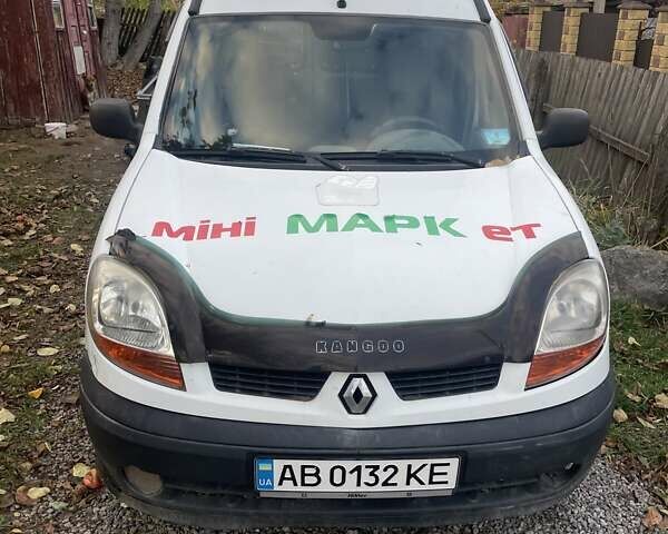 Белый Рено Кенгу, объемом двигателя 1.46 л и пробегом 265 тыс. км за 3200 $, фото 1 на Automoto.ua