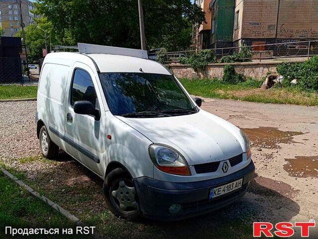 Белый Рено Кенгу, объемом двигателя 1.4 л и пробегом 184 тыс. км за 2100 $, фото 1 на Automoto.ua