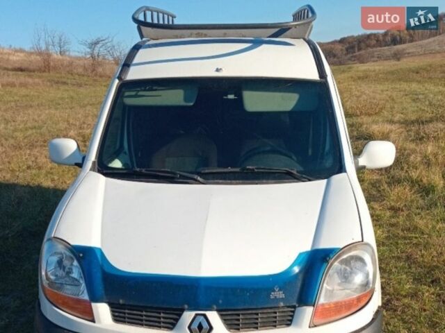 Белый Рено Кенгу, объемом двигателя 1.46 л и пробегом 209 тыс. км за 2400 $, фото 1 на Automoto.ua