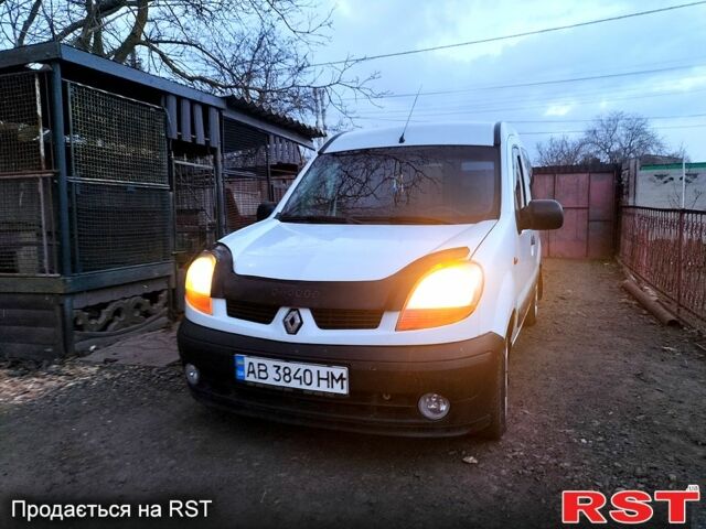 Белый Рено Кенгу, объемом двигателя 1.9 л и пробегом 420 тыс. км за 3100 $, фото 1 на Automoto.ua