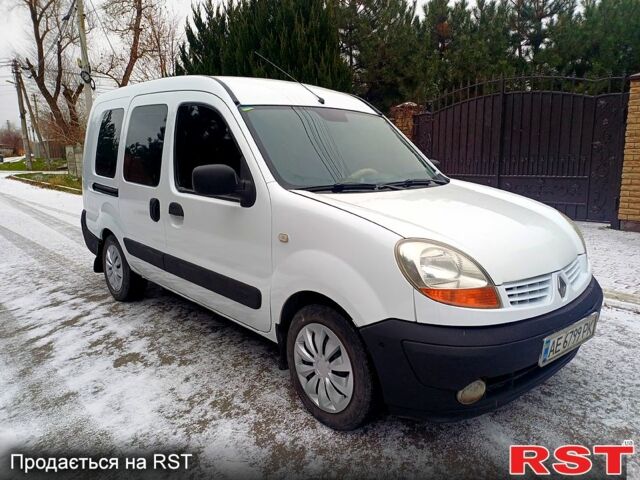 Белый Рено Кенгу, объемом двигателя 1.5 л и пробегом 235 тыс. км за 5400 $, фото 1 на Automoto.ua