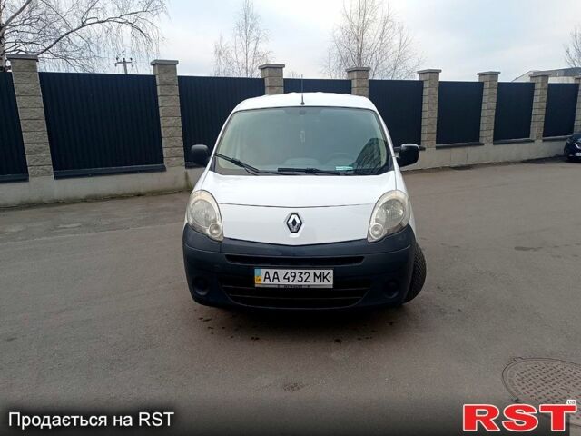Белый Рено Кенгу, объемом двигателя 1.5 л и пробегом 27300 тыс. км за 6500 $, фото 1 на Automoto.ua