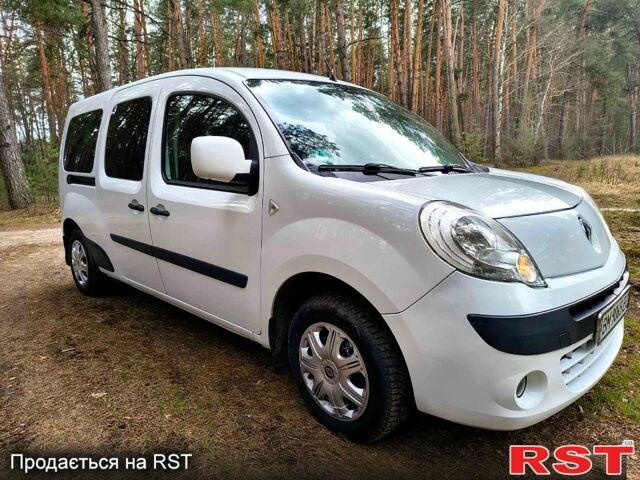 Белый Рено Кенгу, объемом двигателя 1.5 л и пробегом 220 тыс. км за 7800 $, фото 1 на Automoto.ua