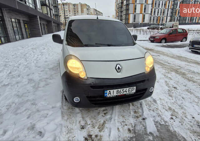 Белый Рено Кенгу, объемом двигателя 1.5 л и пробегом 400 тыс. км за 5400 $, фото 1 на Automoto.ua