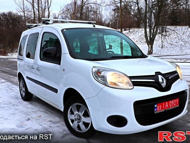 Белый Рено Кенгу, объемом двигателя 1.5 л и пробегом 23100 тыс. км за 11555 $, фото 1 на Automoto.ua