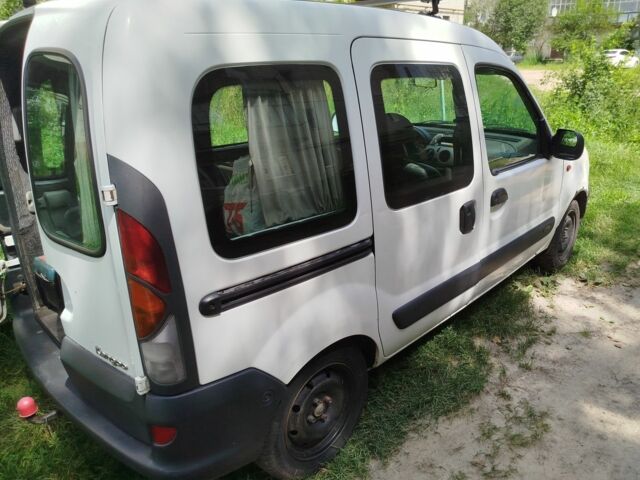 Белый Рено Кенгу, объемом двигателя 1.5 л и пробегом 420 тыс. км за 2000 $, фото 1 на Automoto.ua