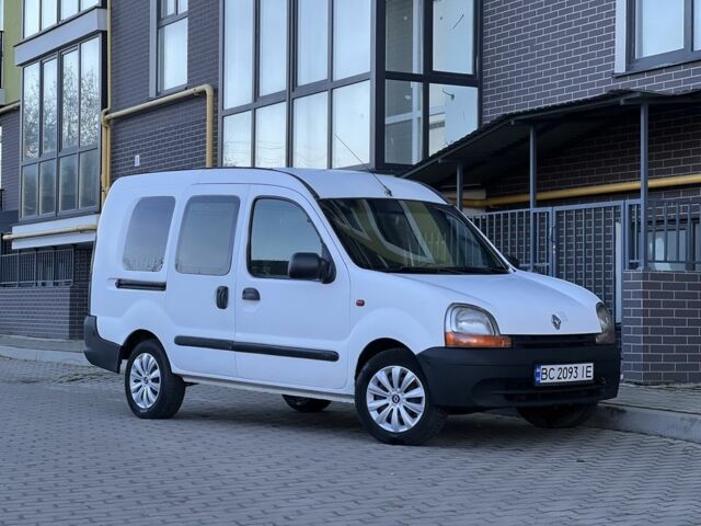 Белый Рено Кенгу, объемом двигателя 1.9 л и пробегом 299 тыс. км за 2649 $, фото 1 на Automoto.ua