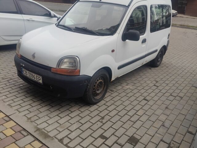 Белый Рено Кенгу, объемом двигателя 1.9 л и пробегом 267 тыс. км за 2400 $, фото 1 на Automoto.ua