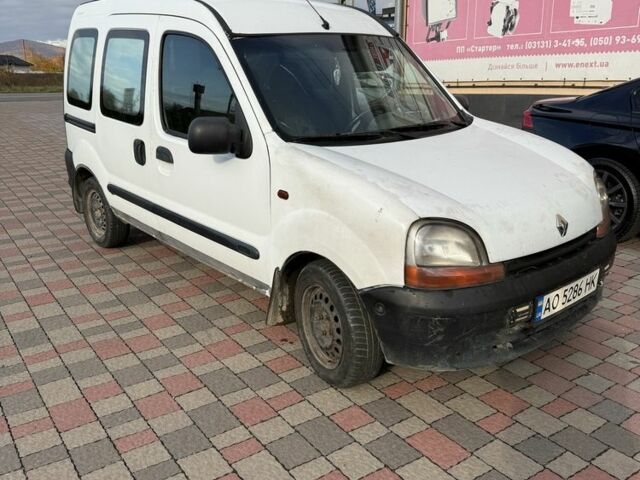 Белый Рено Кенгу, объемом двигателя 1.9 л и пробегом 250 тыс. км за 1850 $, фото 1 на Automoto.ua
