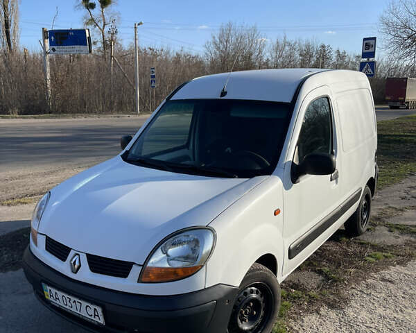 Белый Рено Кенгу, объемом двигателя 1.39 л и пробегом 490 тыс. км за 2500 $, фото 1 на Automoto.ua