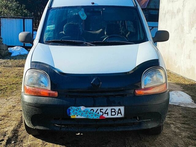Белый Рено Кенгу, объемом двигателя 1.9 л и пробегом 235 тыс. км за 2700 $, фото 1 на Automoto.ua