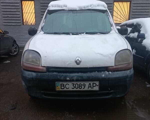 Белый Рено Кенгу, объемом двигателя 1.9 л и пробегом 400 тыс. км за 1700 $, фото 1 на Automoto.ua