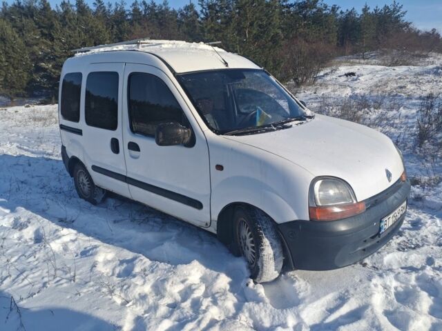 Белый Рено Кенгу, объемом двигателя 1.4 л и пробегом 1000 тыс. км за 1850 $, фото 1 на Automoto.ua