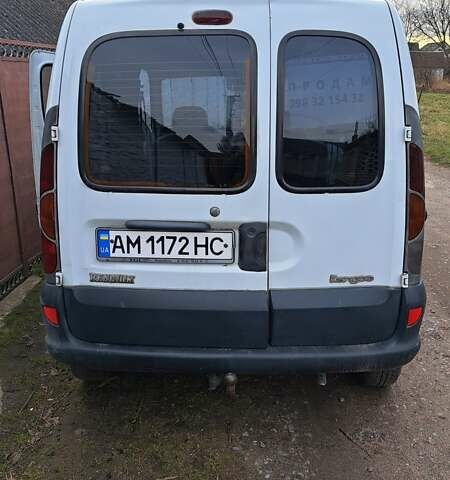 Белый Рено Кенгу, объемом двигателя 1.87 л и пробегом 305 тыс. км за 3500 $, фото 1 на Automoto.ua