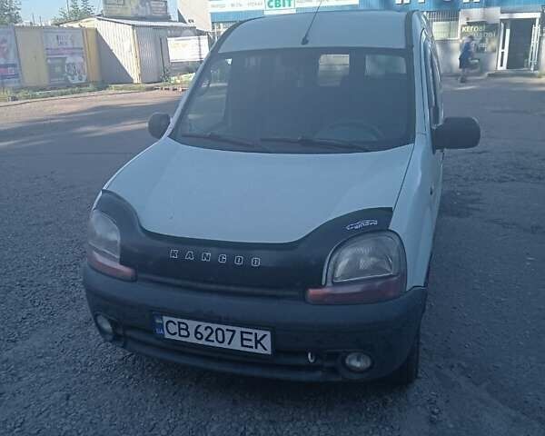 Белый Рено Кенгу, объемом двигателя 1.9 л и пробегом 188 тыс. км за 2500 $, фото 1 на Automoto.ua