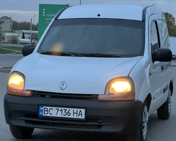 Белый Рено Кенгу, объемом двигателя 1.9 л и пробегом 350 тыс. км за 2300 $, фото 1 на Automoto.ua