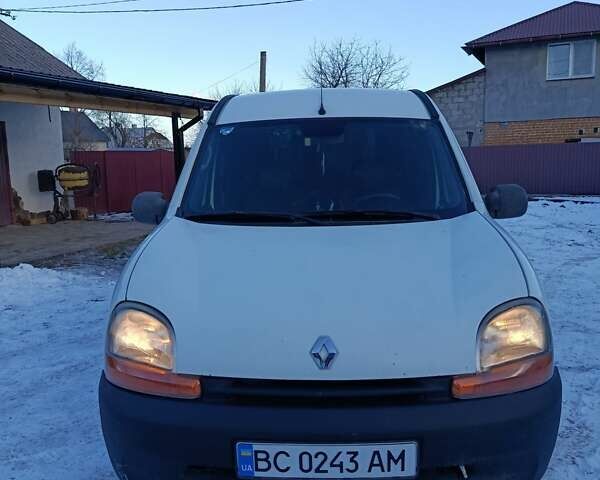 Белый Рено Кенгу, объемом двигателя 1.9 л и пробегом 321 тыс. км за 2700 $, фото 1 на Automoto.ua
