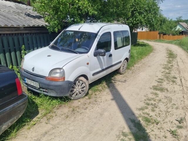 Белый Рено Кенгу, объемом двигателя 1.9 л и пробегом 400 тыс. км за 1000 $, фото 1 на Automoto.ua