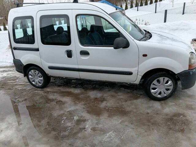 Белый Рено Кенгу, объемом двигателя 1 л и пробегом 310 тыс. км за 1500 $, фото 1 на Automoto.ua