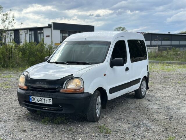 Белый Рено Кенгу, объемом двигателя 1.9 л и пробегом 230 тыс. км за 1600 $, фото 1 на Automoto.ua