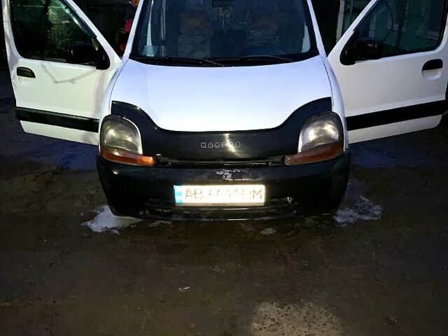 Белый Рено Кенгу, объемом двигателя 1.9 л и пробегом 272 тыс. км за 3400 $, фото 1 на Automoto.ua