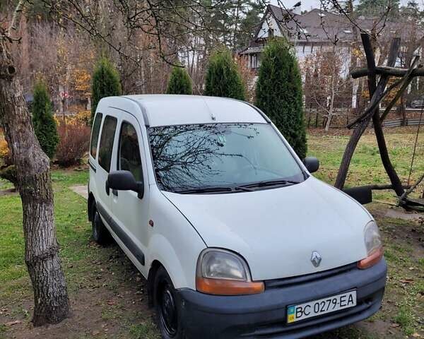 Белый Рено Кенгу, объемом двигателя 1.87 л и пробегом 488 тыс. км за 3000 $, фото 1 на Automoto.ua