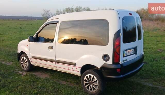 Белый Рено Кенгу, объемом двигателя 1.39 л и пробегом 352 тыс. км за 2950 $, фото 1 на Automoto.ua