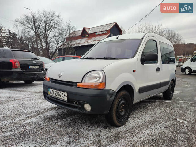 Белый Рено Кенгу, объемом двигателя 1.9 л и пробегом 221 тыс. км за 1700 $, фото 1 на Automoto.ua