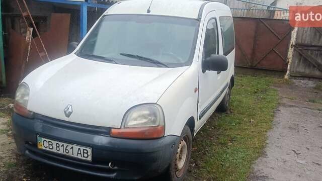 Белый Рено Кенгу, объемом двигателя 1.9 л и пробегом 288 тыс. км за 2000 $, фото 1 на Automoto.ua
