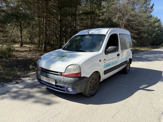 Белый Рено Кенгу, объемом двигателя 1.9 л и пробегом 300 тыс. км за 950 $, фото 1 на Automoto.ua