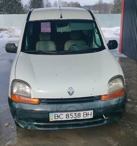 Белый Рено Кенгу, объемом двигателя 1.9 л и пробегом 230 тыс. км за 2600 $, фото 1 на Automoto.ua