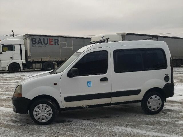 Белый Рено Кенгу, объемом двигателя 1.46 л и пробегом 350 тыс. км за 1500 $, фото 1 на Automoto.ua