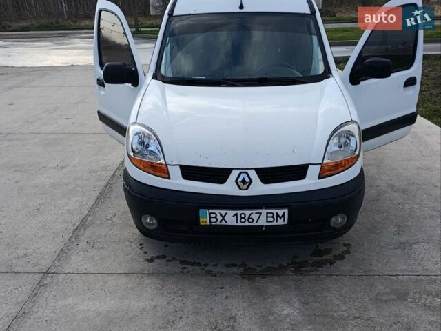 Белый Рено Кенгу, объемом двигателя 1.5 л и пробегом 299 тыс. км за 3600 $, фото 1 на Automoto.ua