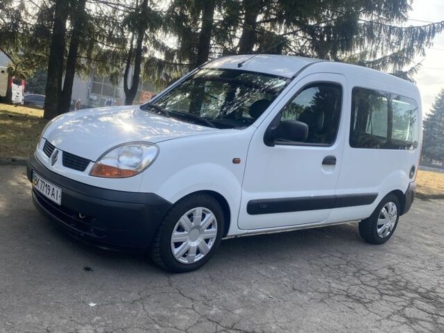Белый Рено Кенгу, объемом двигателя 1.9 л и пробегом 239 тыс. км за 3650 $, фото 1 на Automoto.ua