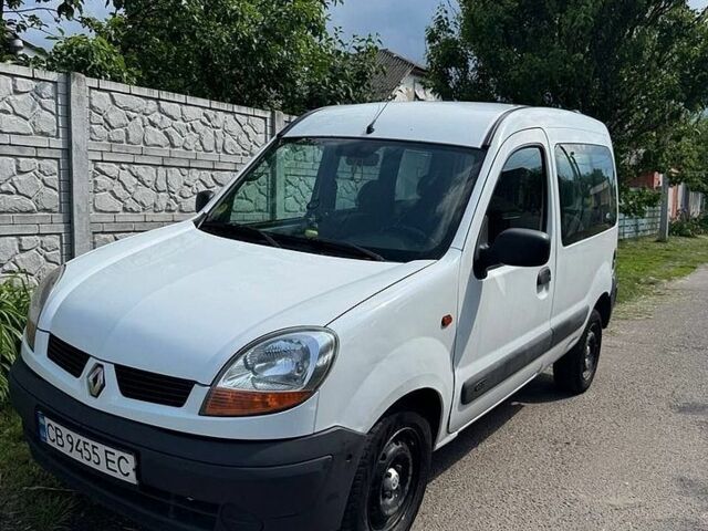 Белый Рено Кенгу, объемом двигателя 1.5 л и пробегом 311 тыс. км за 2999 $, фото 1 на Automoto.ua