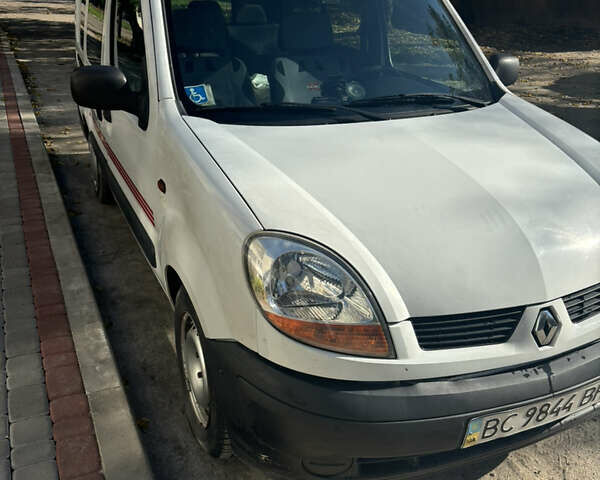 Белый Рено Кенгу, объемом двигателя 1.5 л и пробегом 275 тыс. км за 4900 $, фото 1 на Automoto.ua