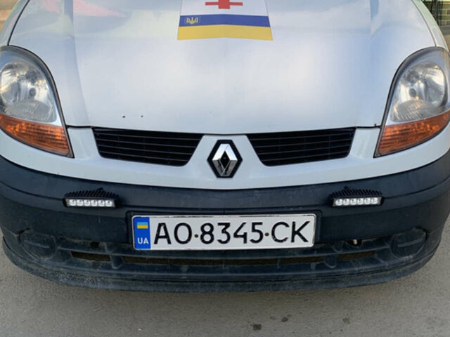 Белый Рено Кенгу, объемом двигателя 1.5 л и пробегом 273 тыс. км за 3500 $, фото 1 на Automoto.ua