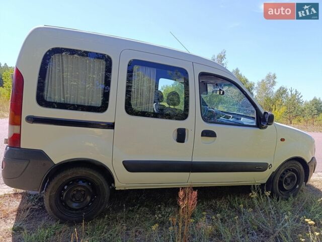 Белый Рено Кенгу, объемом двигателя 1.46 л и пробегом 320 тыс. км за 3250 $, фото 1 на Automoto.ua