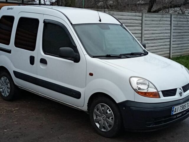 Белый Рено Кенгу, объемом двигателя 1.5 л и пробегом 196 тыс. км за 3100 $, фото 1 на Automoto.ua